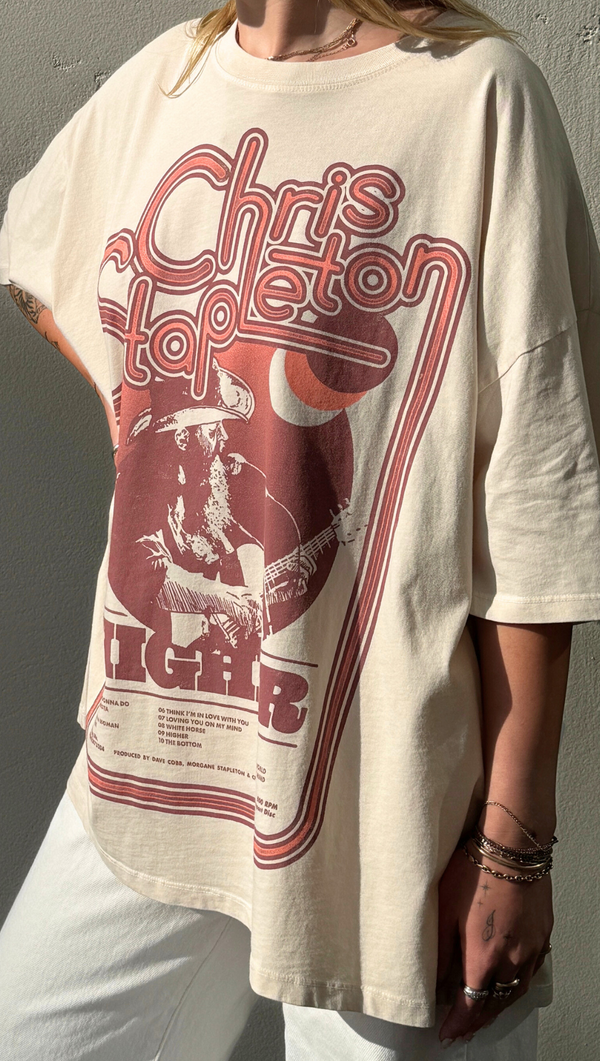 Chris Stapleton Higher Tour - Off White