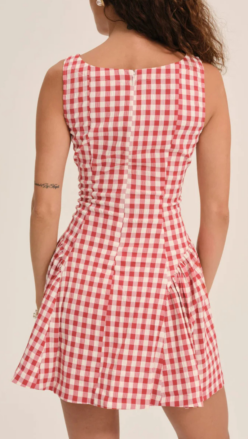 Scotch Bonnet Mini Dress - Red