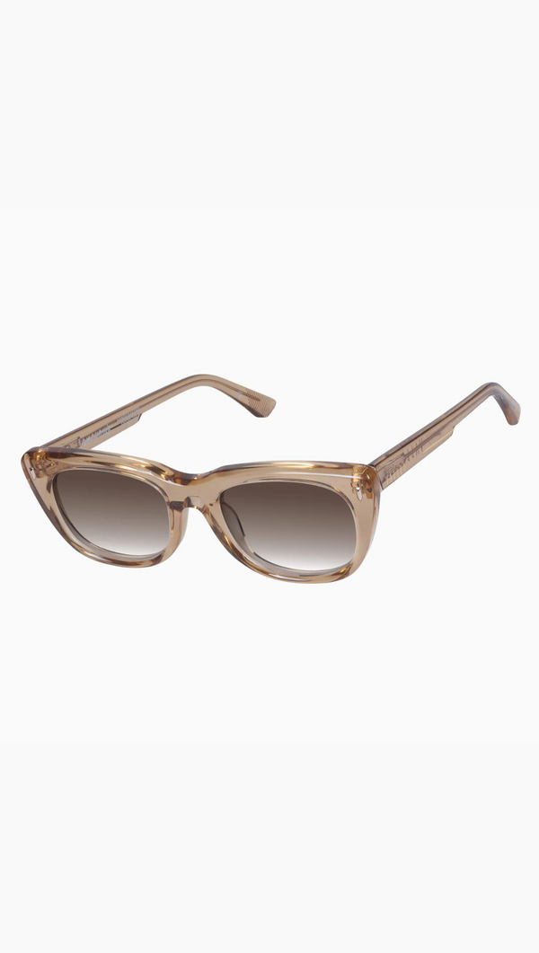 Tomahawk - Dark Champagne With Gold Metal/ Brown Gradient Lens