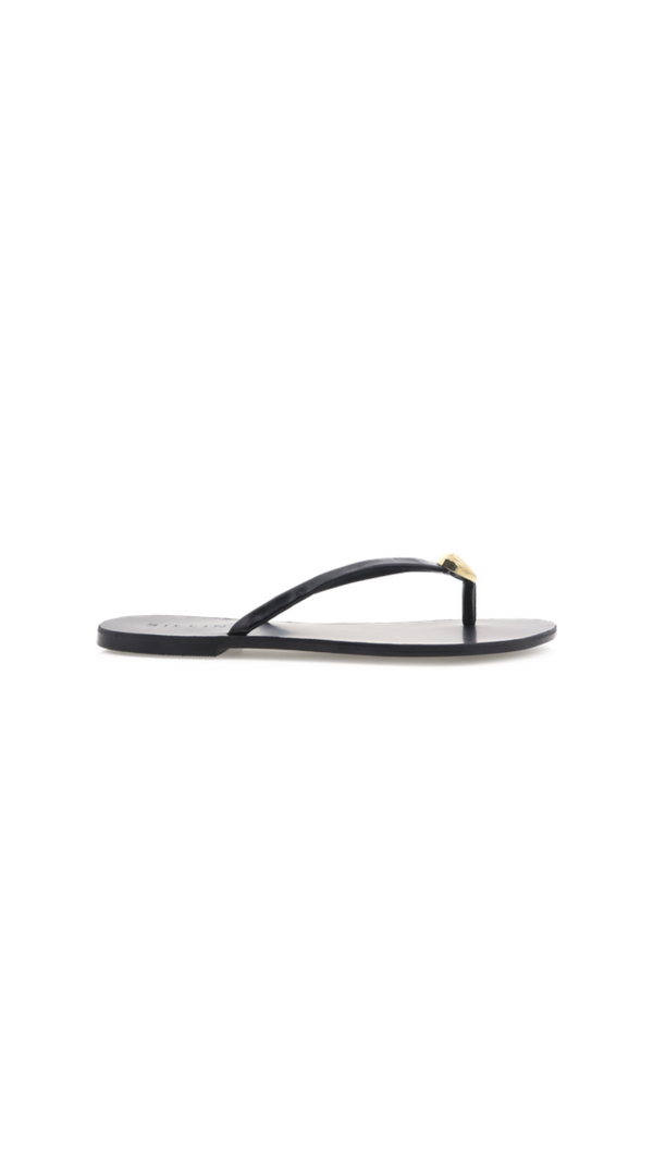 Yinny Sandal - Black Shine