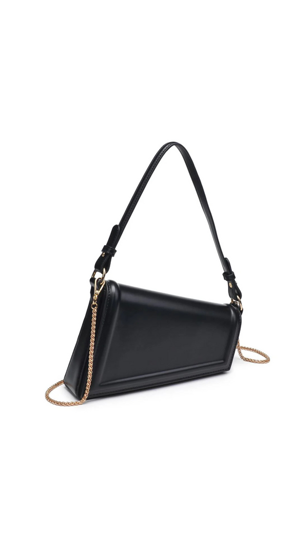 Sleek Contour Bag - Black