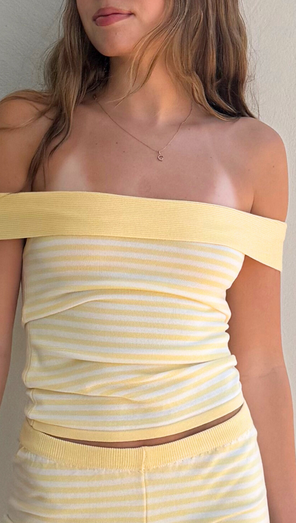 Juniper Tee - Yellow
