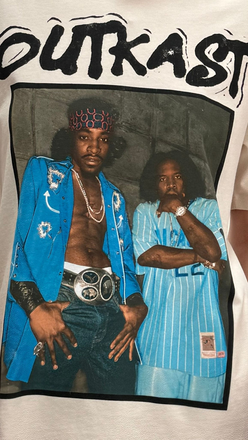 Outkast  Photo Weekend Tee - Dirty White