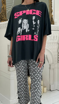 Spice Girls One Photos Tee - Black