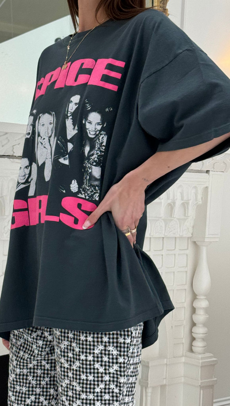 Spice Girls One Photos Tee - Black