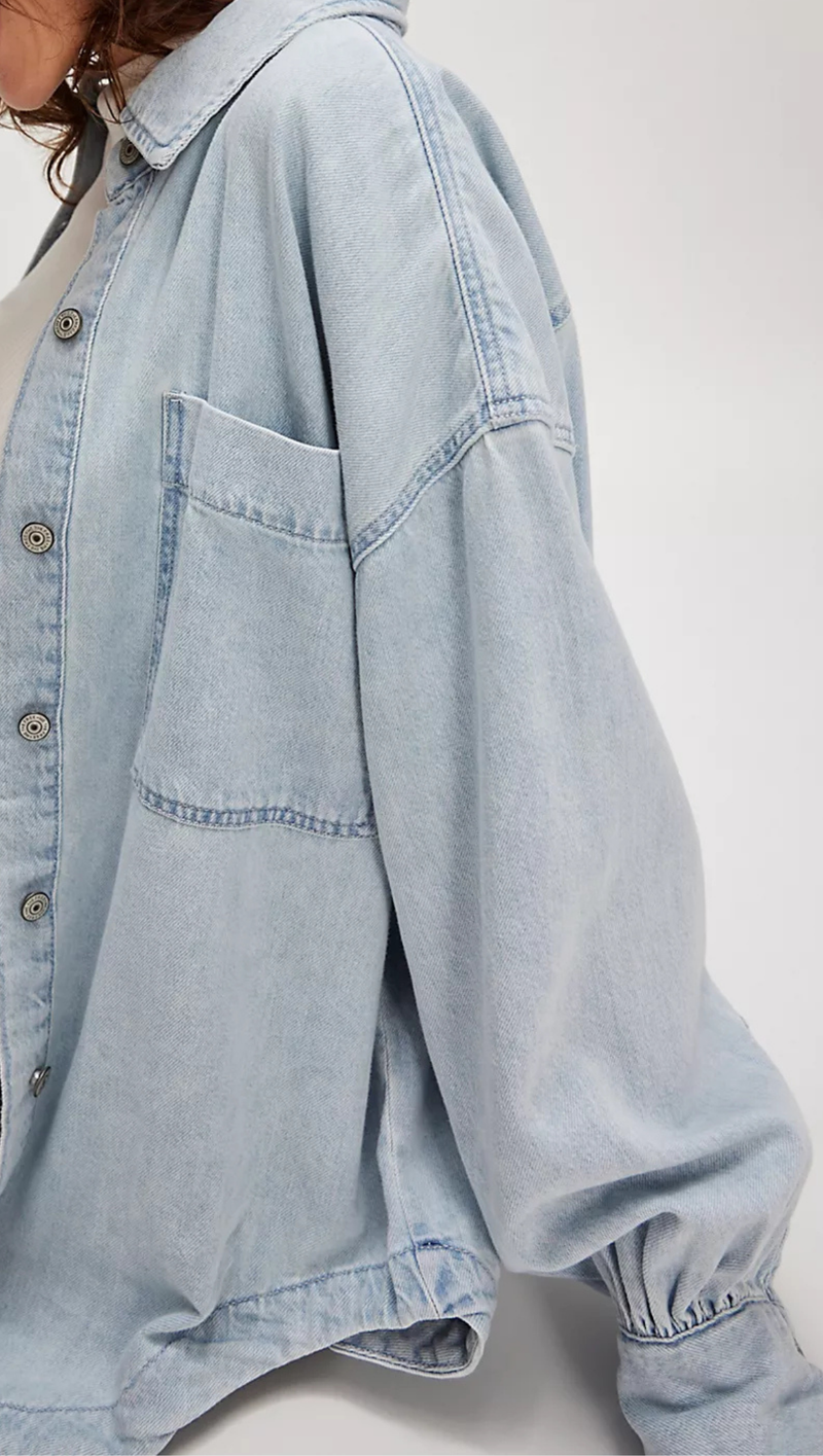 Ashley Denim Shirt - Classic Blue Wash