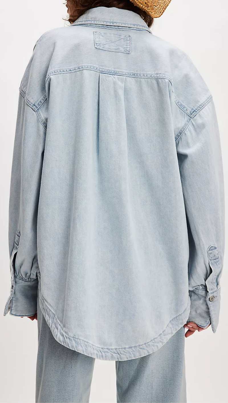 Ashley Denim Shirt - Classic Blue Wash