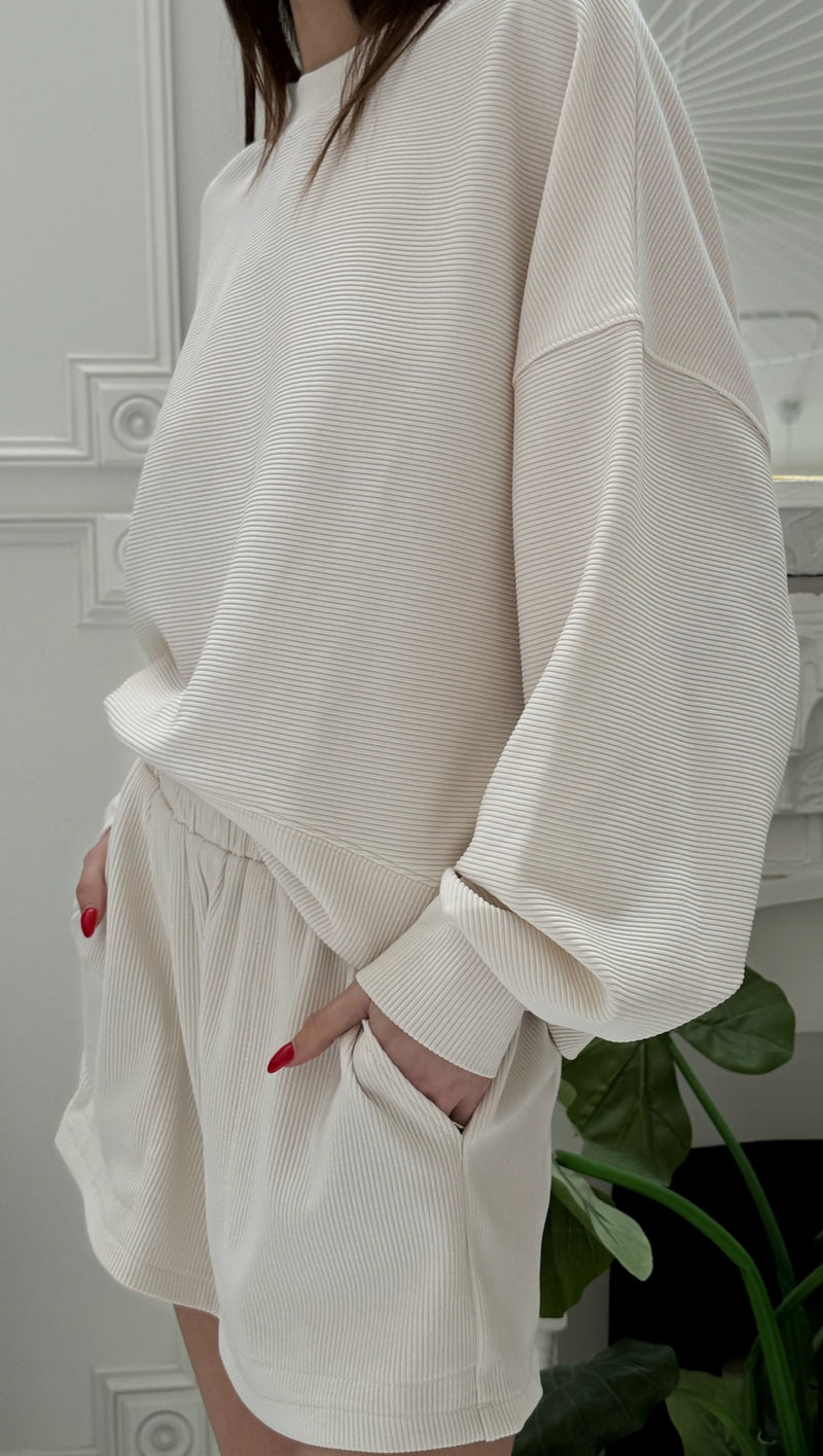 Luna Pullover - Ivory