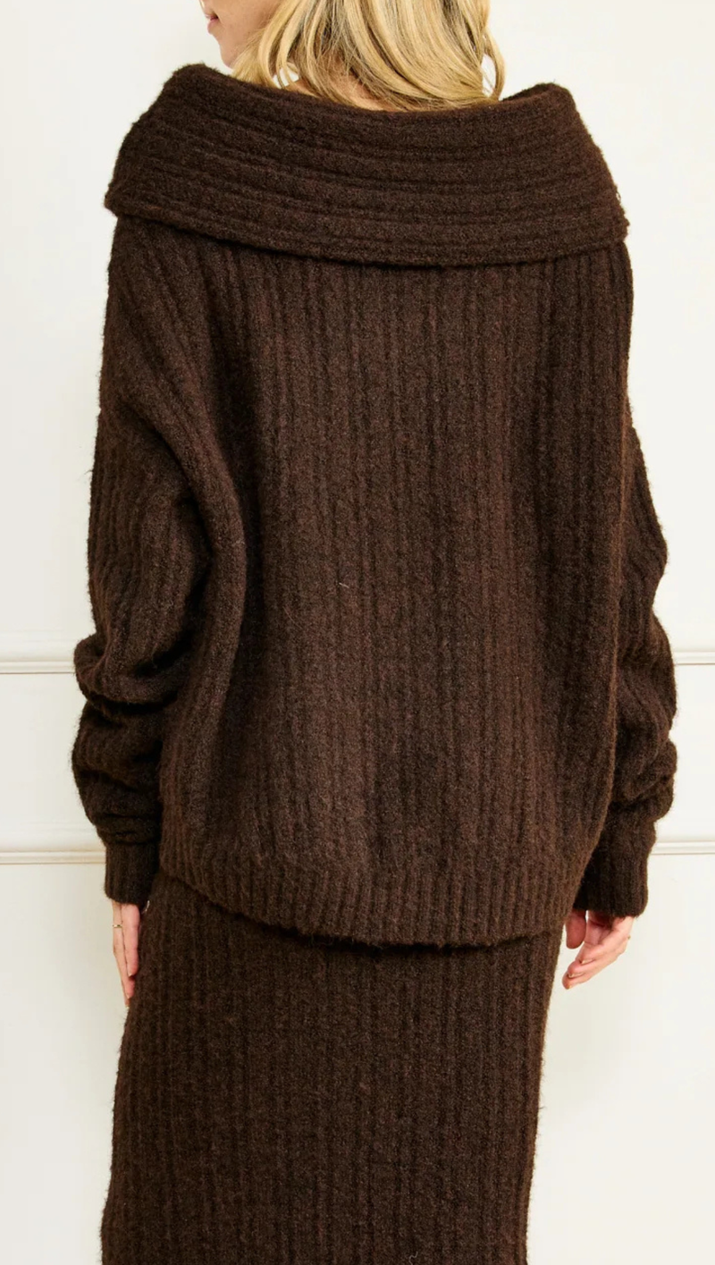 Ophelie Sweater - Chocolate