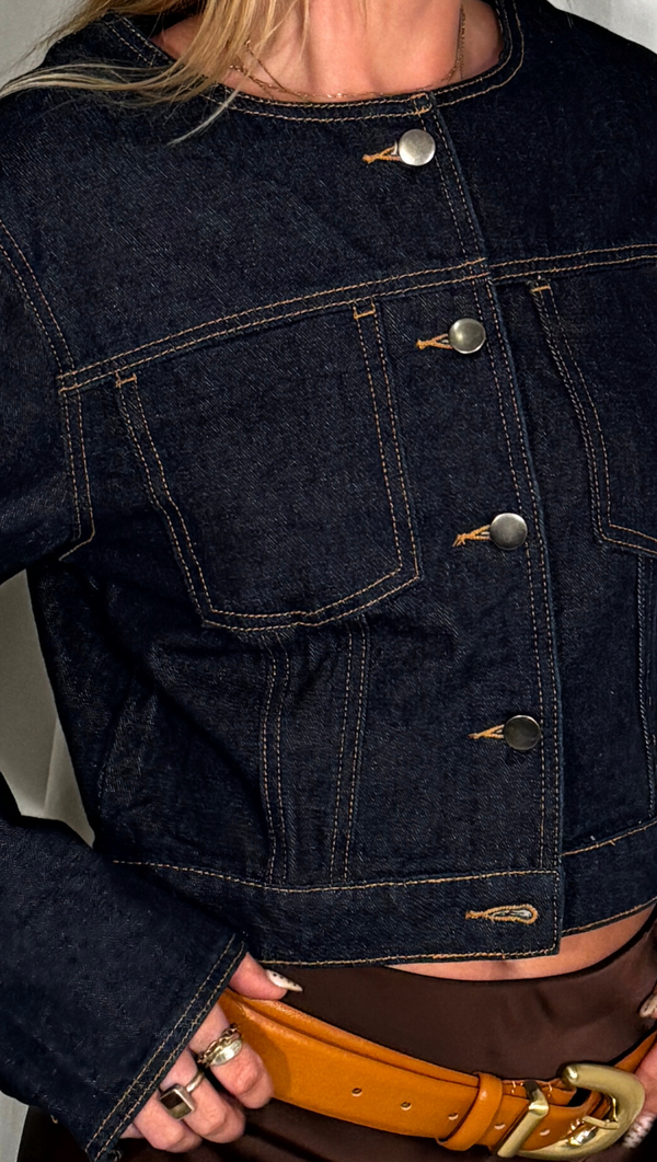 Indiana Denim Jacket - Dark Denim