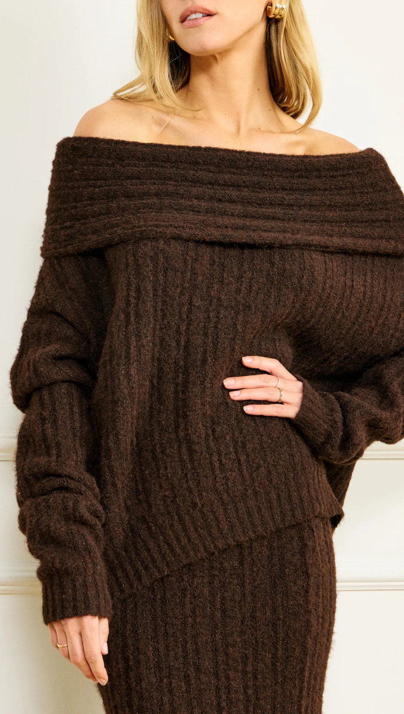 Ophelie Sweater - Chocolate