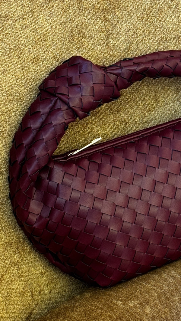 Kerri Handle Bag - Deep Rouge