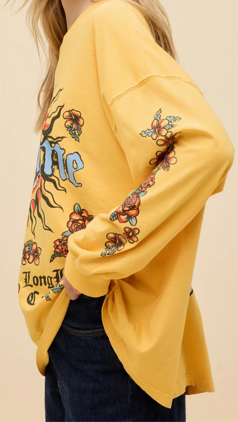 Sublime Freedom '92 Long Sleeve - Yellow