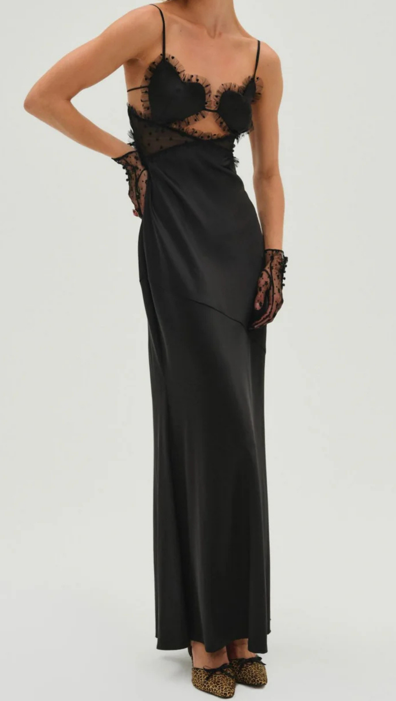 Val Maxi Dress - Black