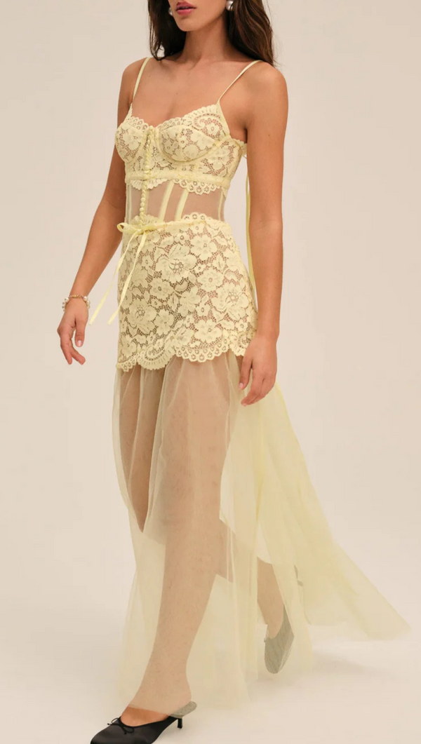 Viola Gown - Yellow