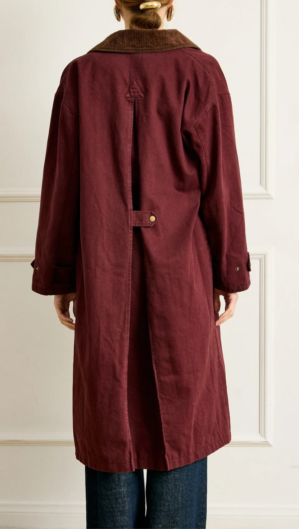 Chelsea Coat - Wine