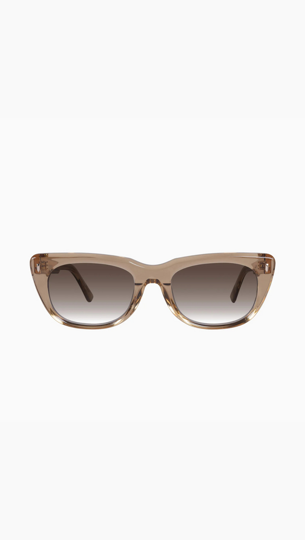 Tomahawk - Dark Champagne With Gold Metal/ Brown Gradient Lens