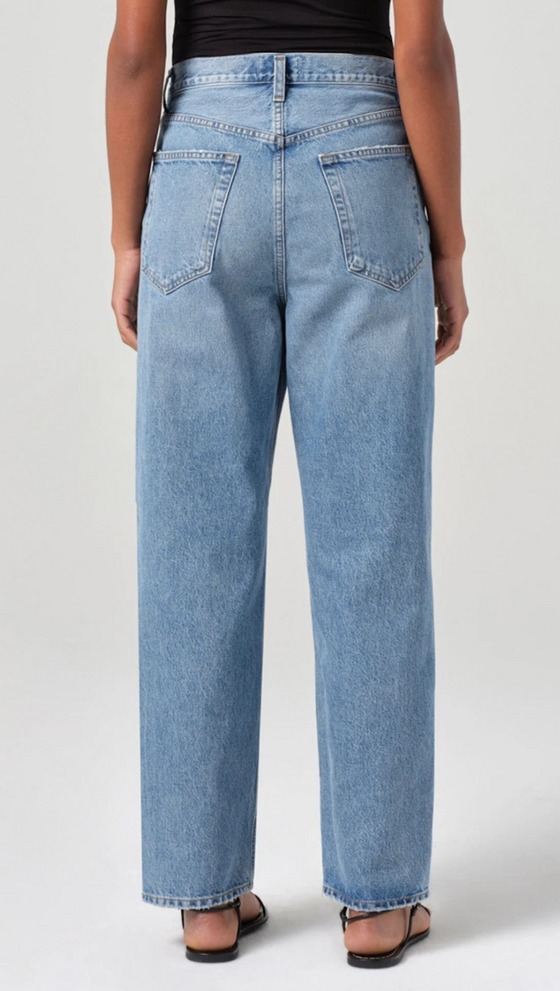 V Waist Baggy Jean - Fairway