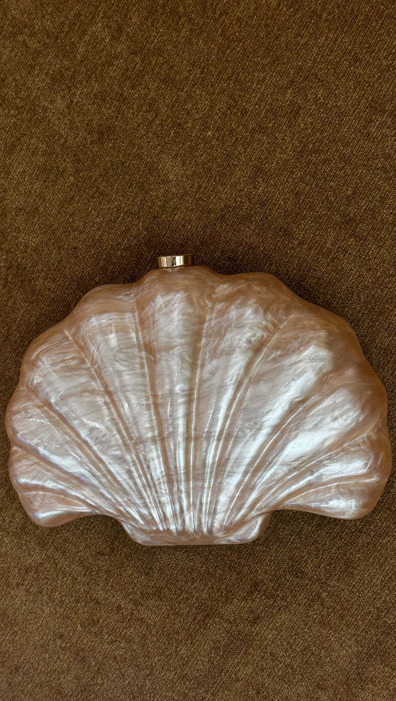 Acrylic Shell Clutch