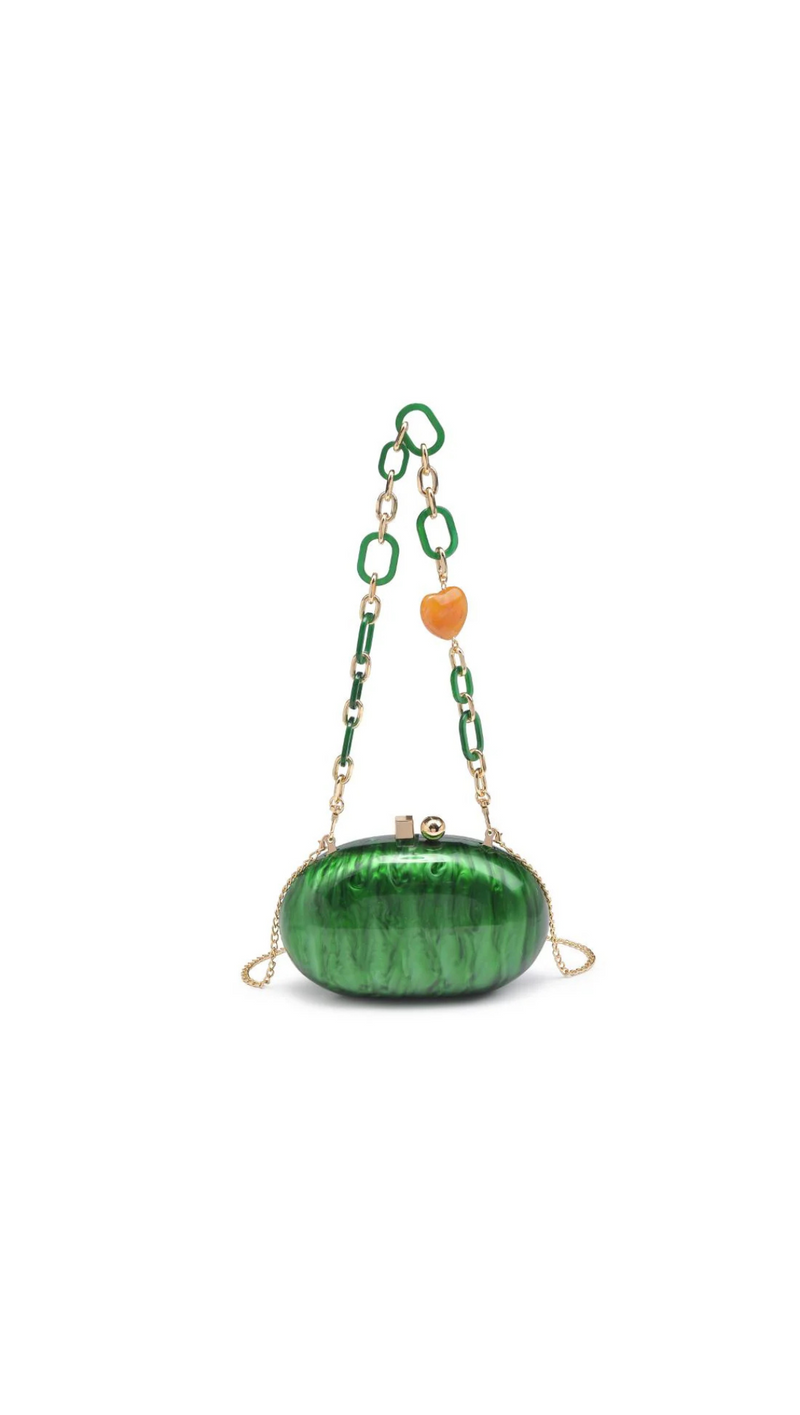 Tamberla Evening Bag - Emerald