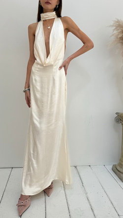 Faith Maxi Dress - Cream