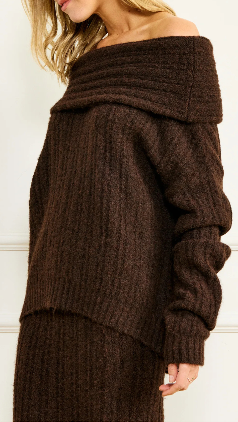 Ophelie Sweater - Chocolate