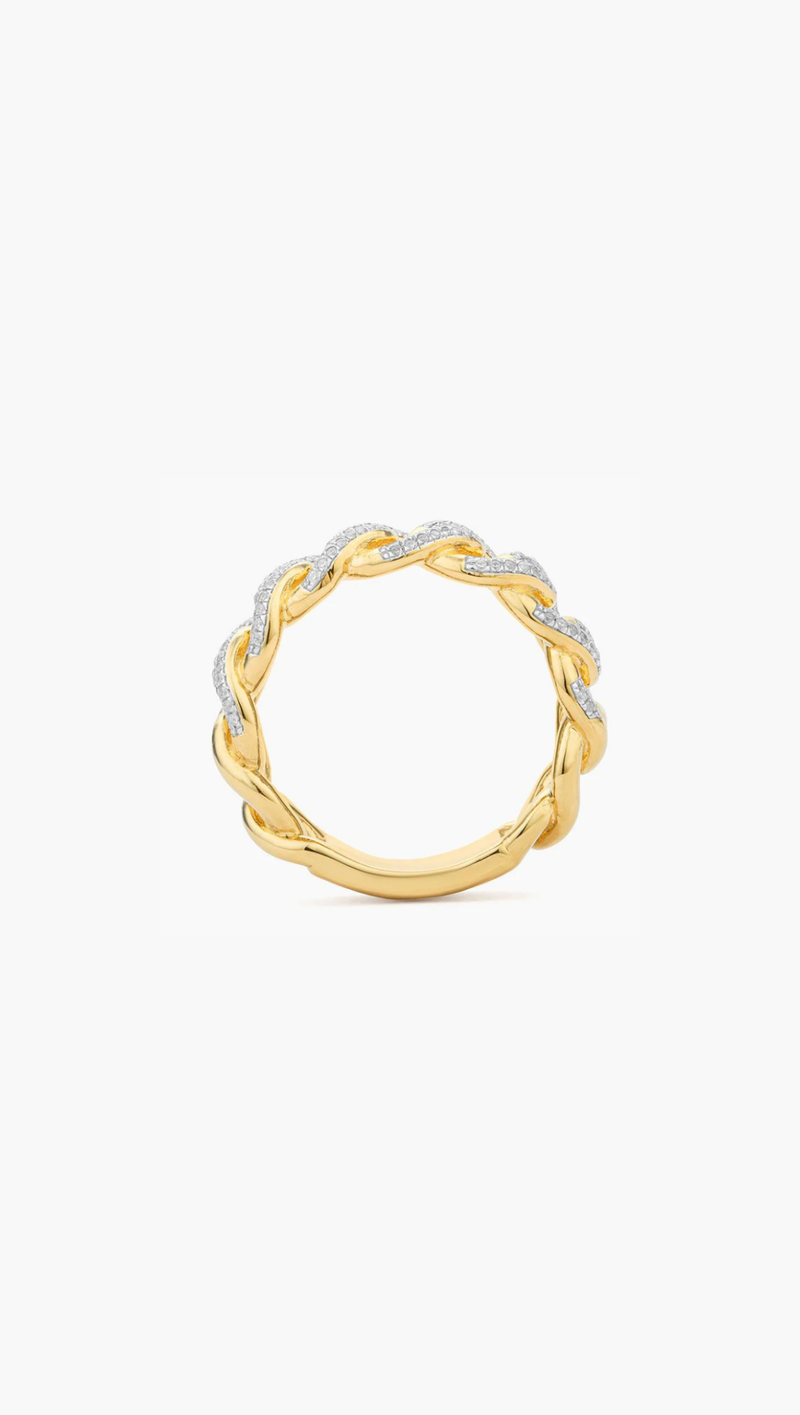 Luxe Link Cuban Ring