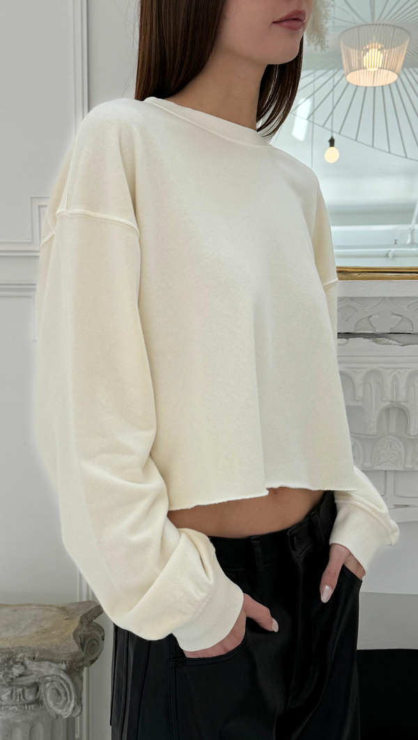 Everyday Pullover - Cream