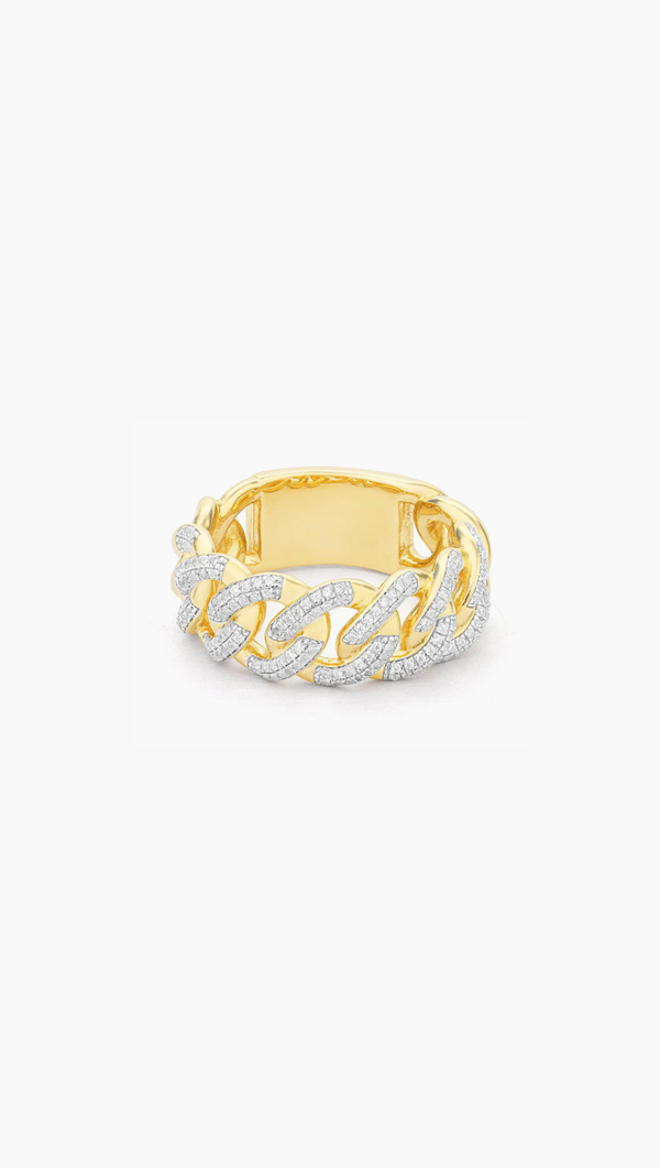 Luxe Link Cuban Ring