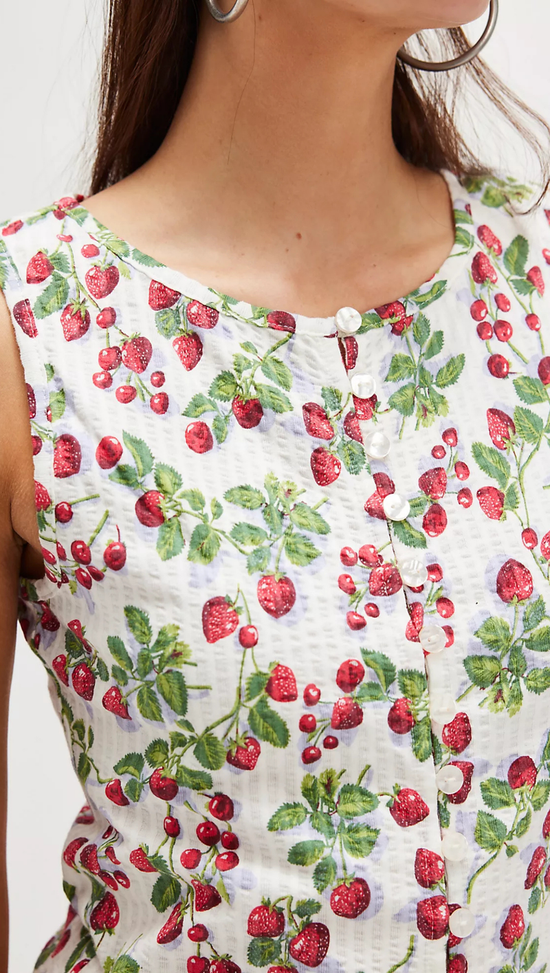 Tilly Vest - Antique Ivory Combo