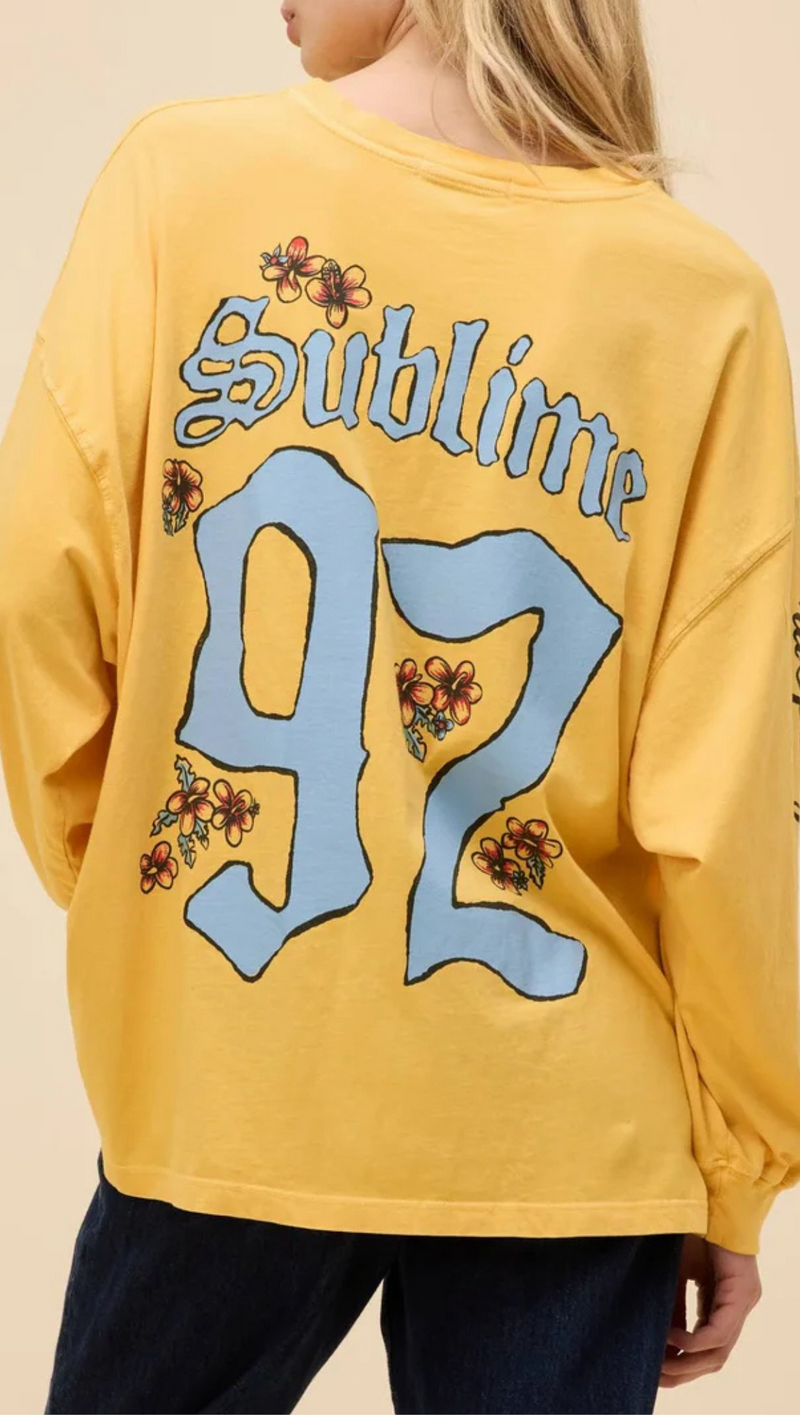 Sublime Freedom '92 Long Sleeve - Yellow