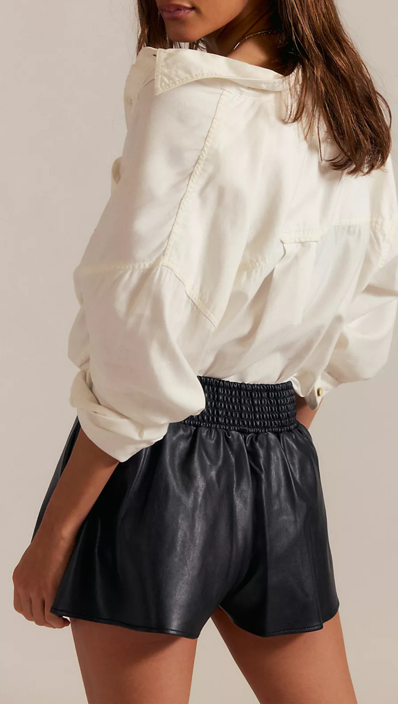 Paradise Found Vegan Skort - Black