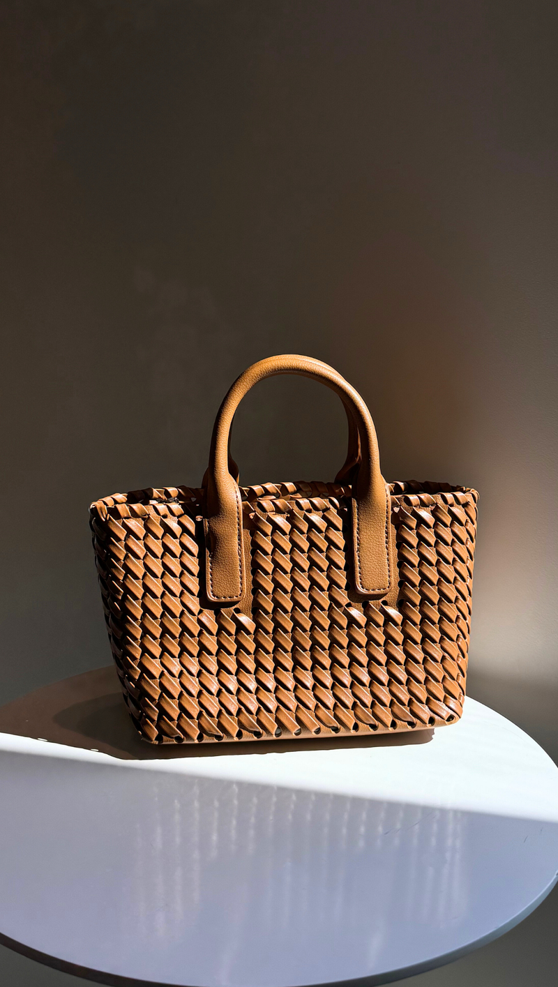 Paisley Tote - Tan