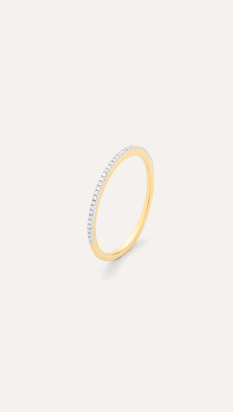 Shiny Three Stackable Ring