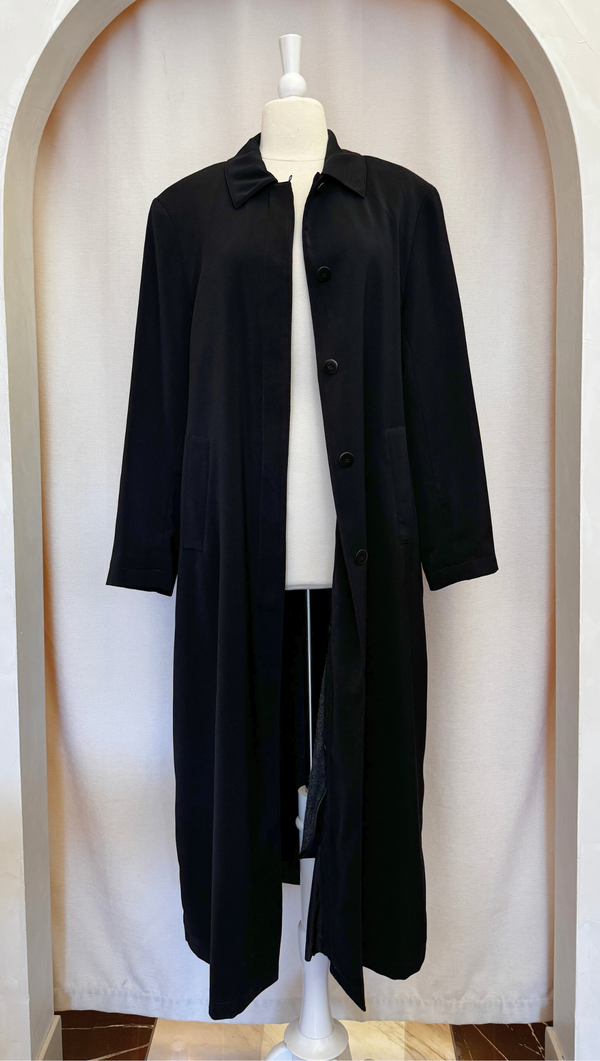 Anne Klein Vintage 90s Minimalist Jacket w Removable Liner OS