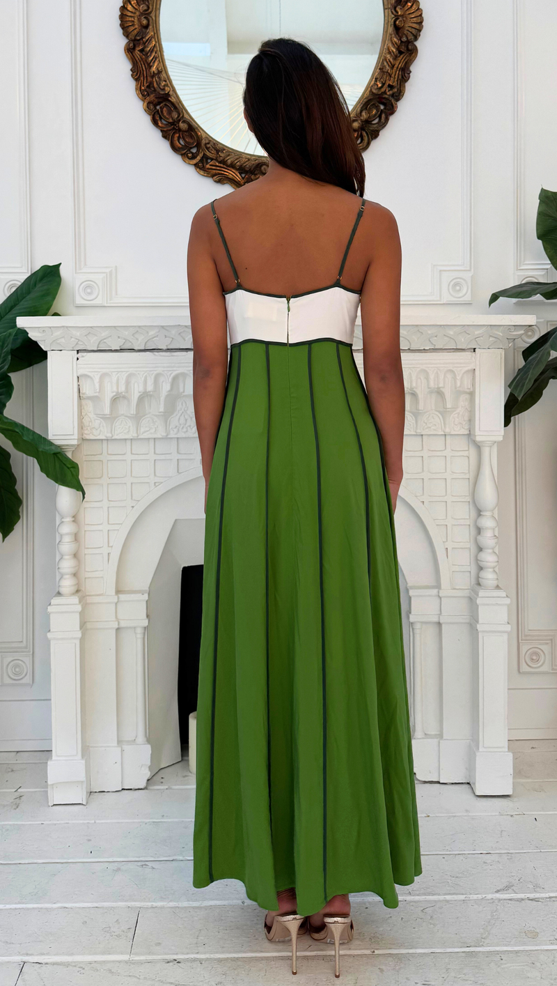 The Odele Dress - Palm