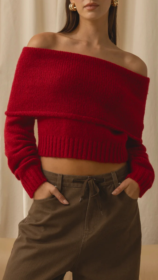 Madex Sweater - Red