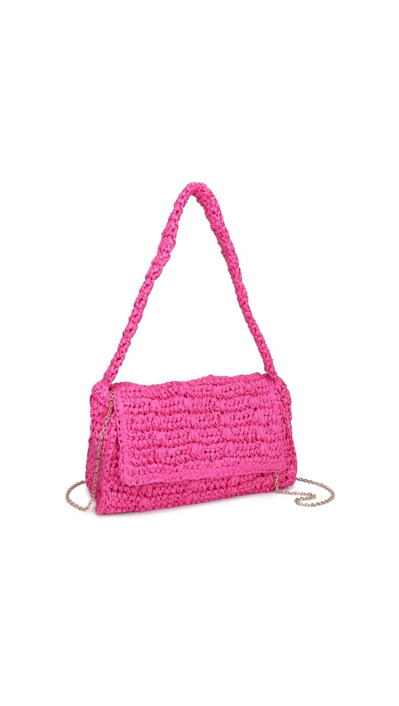 Anika Crossbody - Hot Pink