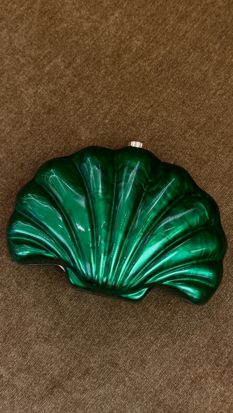 Acrylic Shell Clutch