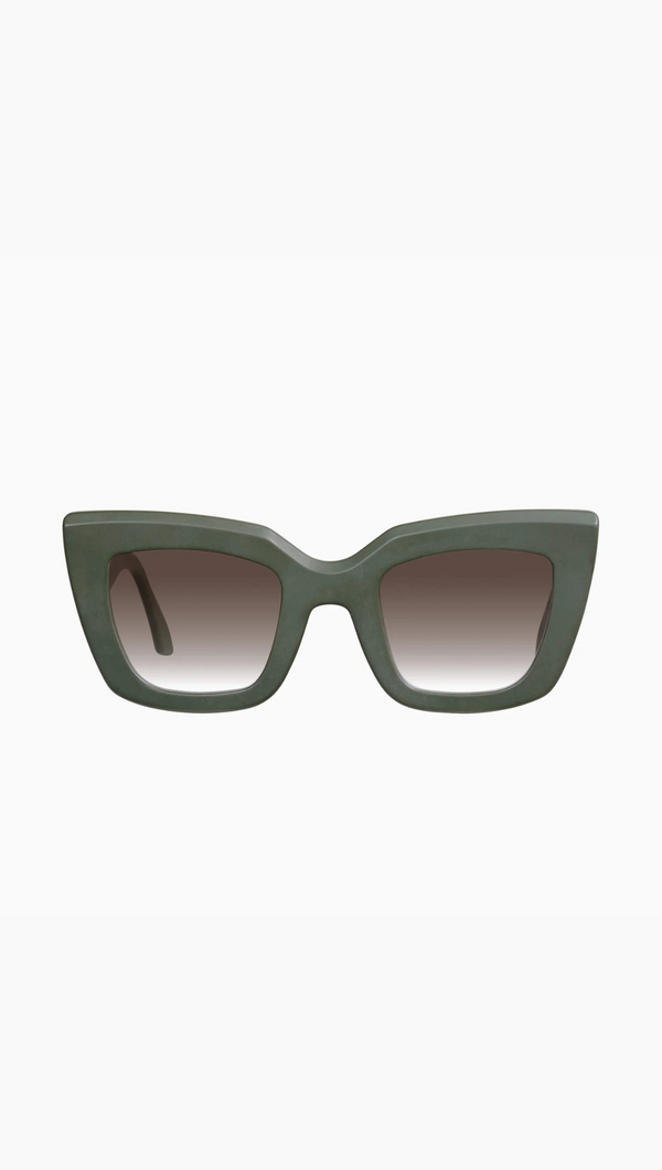 Brigada - Matte Army green/ Brown Gradient Lens