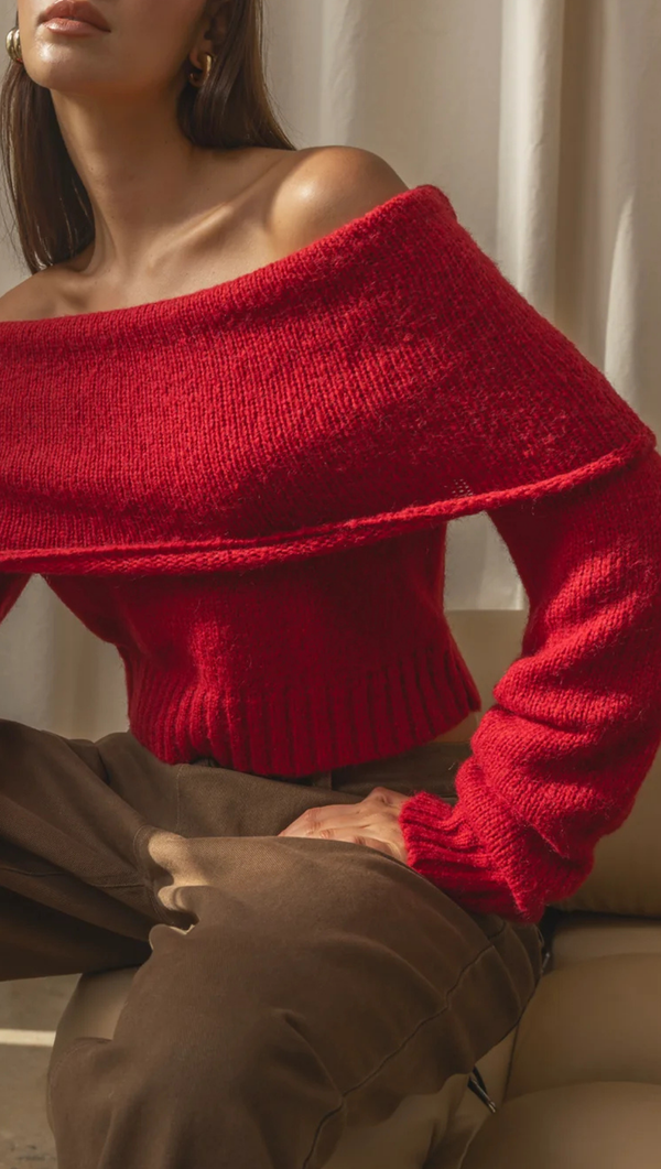 Madex Sweater - Red