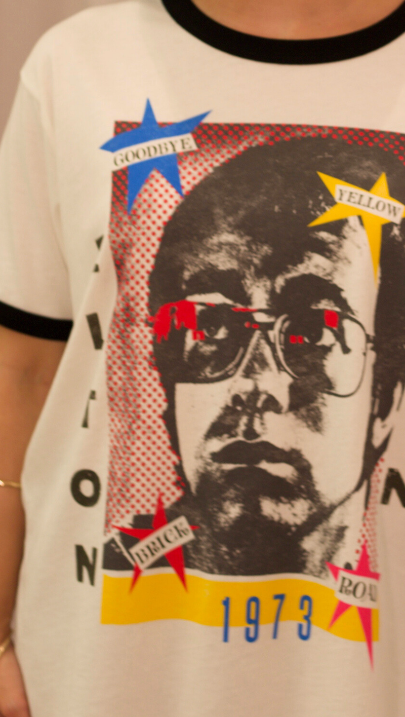 Elton John 1973 - Vintage White