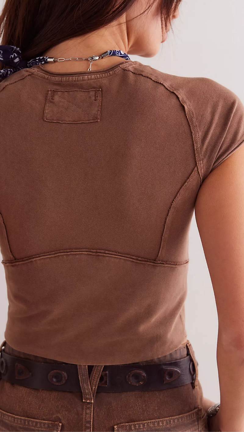 Protagonist Tee- Oiled Oak