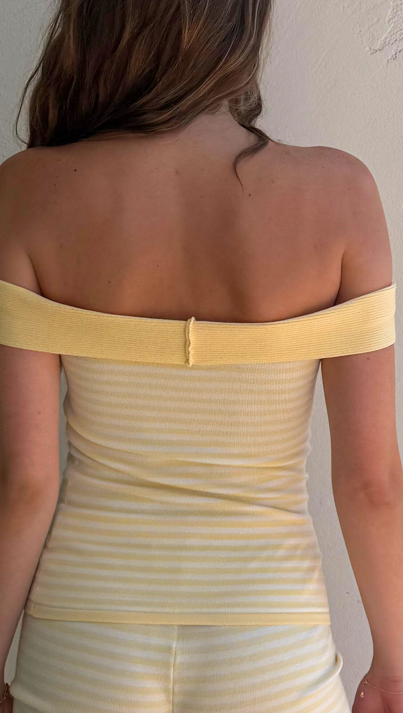 Juniper Tee - Yellow