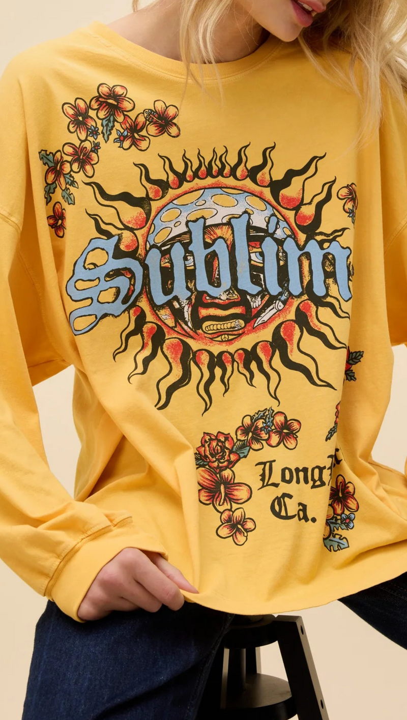 Sublime Freedom '92 Long Sleeve - Yellow