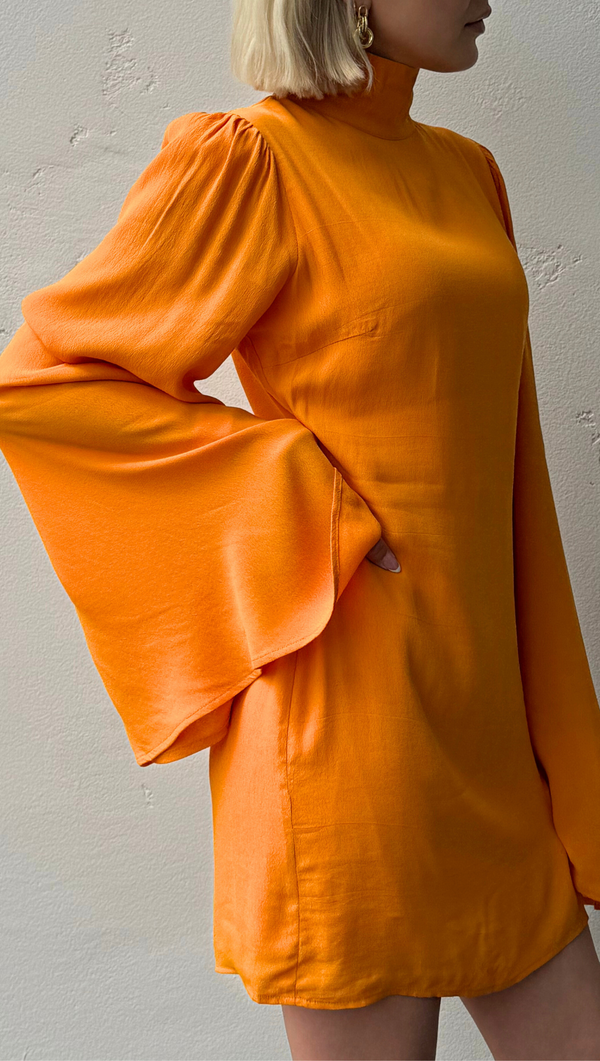 Soraya Flare Sleeve Mini Dress - Mango