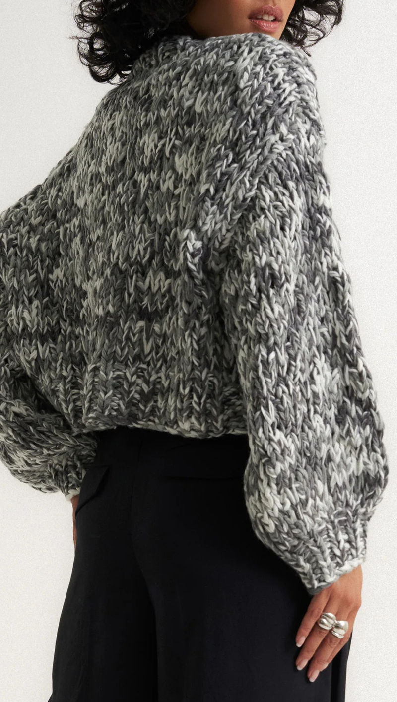 Gigi Cardigan - Black Multi