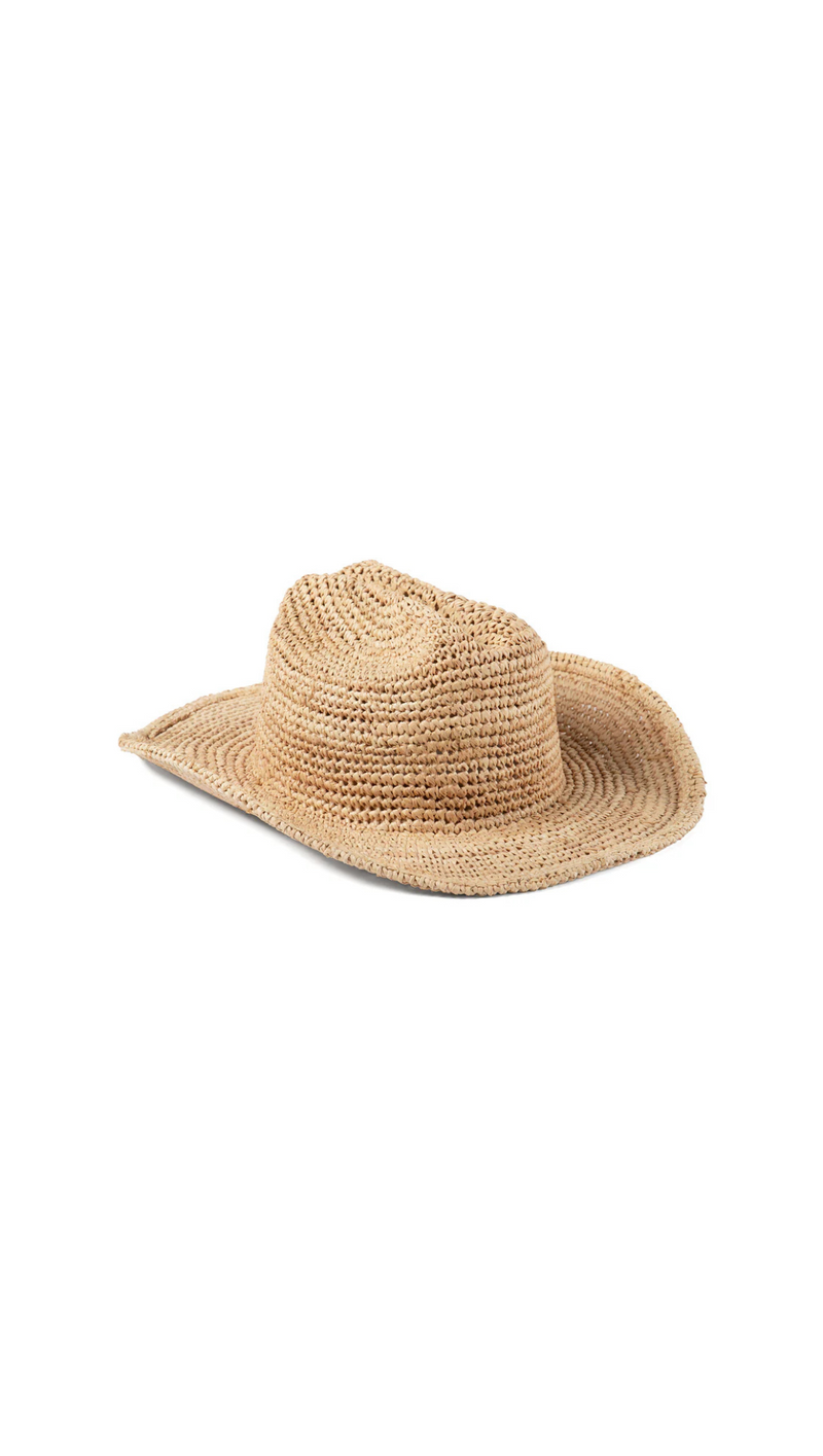 Raffia Cowboy - Natural