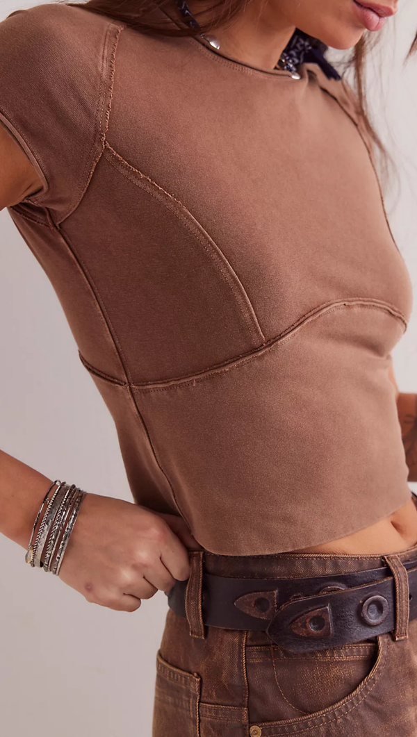 Protagonist Tee- Oiled Oak