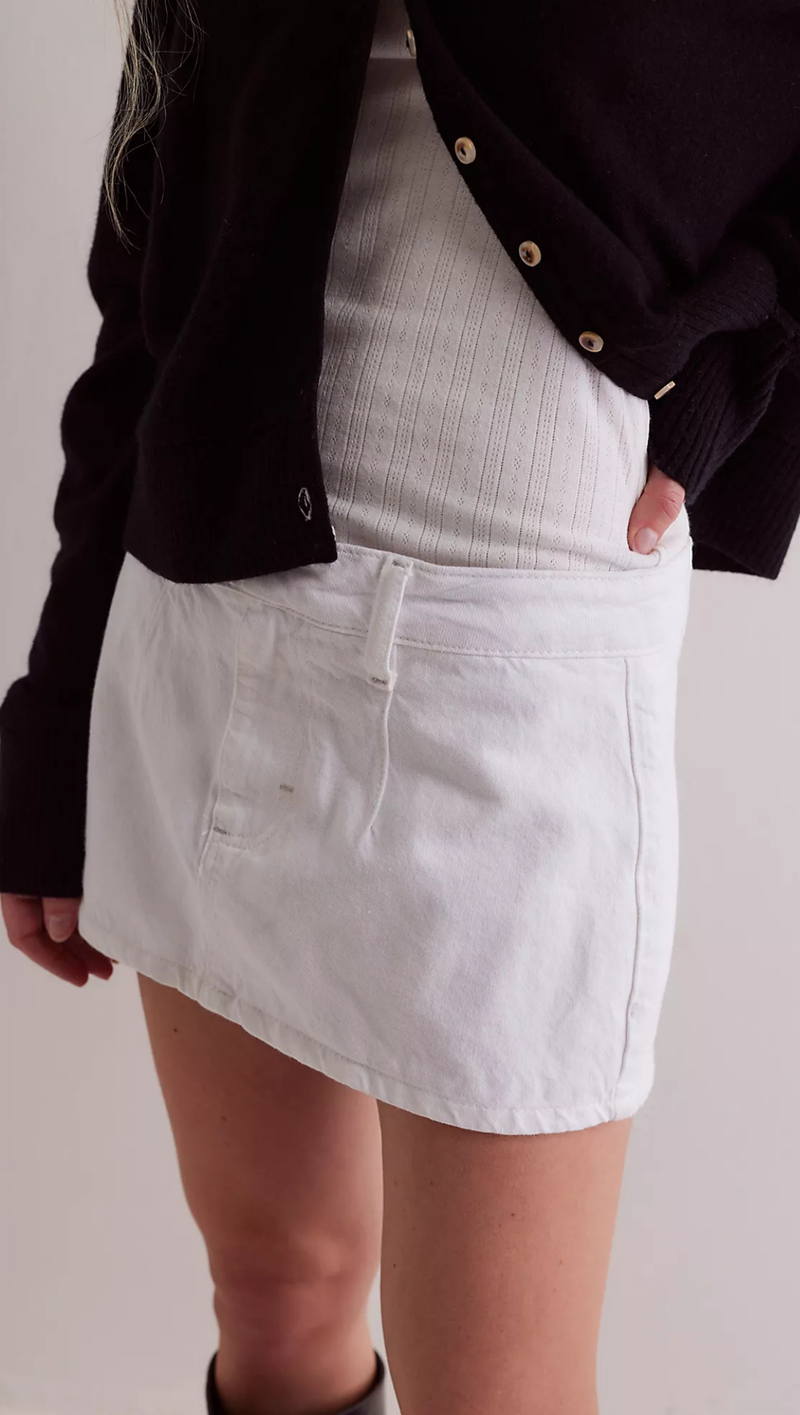 Galivanting Skort - White
